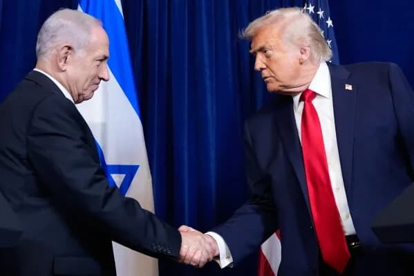 Trump Backs Netanyahu Nine Days Before Israel’s National Election